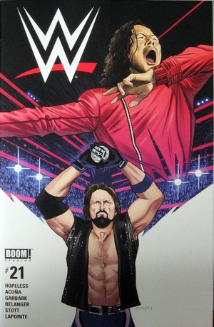 [WWE #21 (regular cover - Dan Mora)]