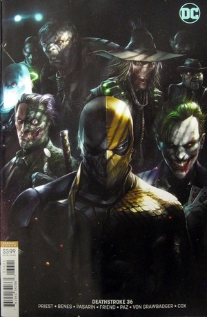 [Deathstroke (series 4) 36 (variant cover - Francesco Mattina)]