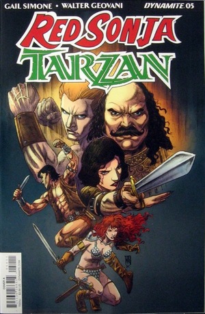 [Red Sonja / Tarzan #5 (Cover A - Walter Geovani)]