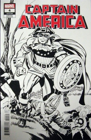 [Captain America (series 9) No. 4 (variant cover - Jack Kirby B&W)]