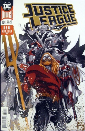 [Justice League (series 4) 10 (standard foil cover - Francis Manapul)]