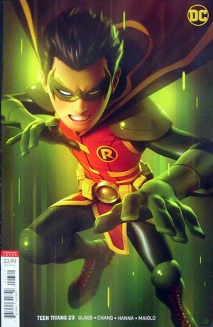 [Teen Titans (series 6) 23 (variant cover - Alex Garner)]