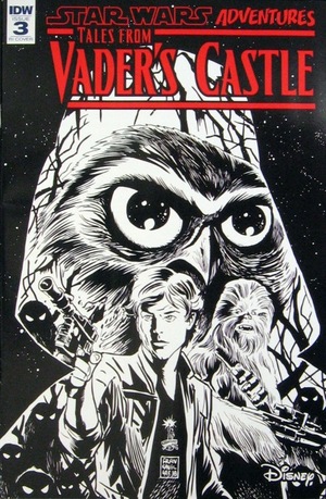 [Star Wars Adventures: Tales from Vader's Castle #3 (Retailer Incentive Cover - Francesco Francavilla B&W)]