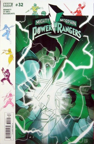 [Mighty Morphin Power Rangers #32 (variant Vintage cover - Jordan Gibson)]
