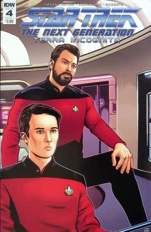 [Star Trek: The Next Generation - Terra Incognita #4 (Cover A - Tony Shasteen)]