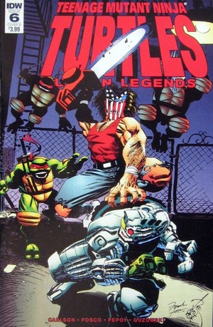 [Teenage Mutant Ninja Turtles: Urban Legends #6 (Cover B - Frank Fosco & Erik Larsen)]