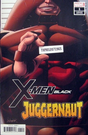 [X-Men Black No. 4: Juggernaut (1st printing, variant cover - Salvador Larroca)]