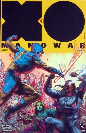 [X-O Manowar (series 4) #20 (Variant Interlocking Cover - Renato Guedes)]