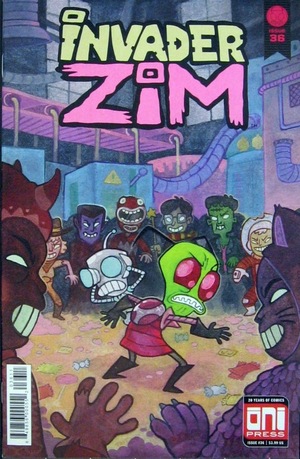 [Invader Zim #36 (regular cover - Tait Howard)]