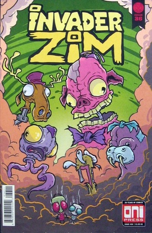 [Invader Zim #36 (variant cover - Jeff Sornig)]