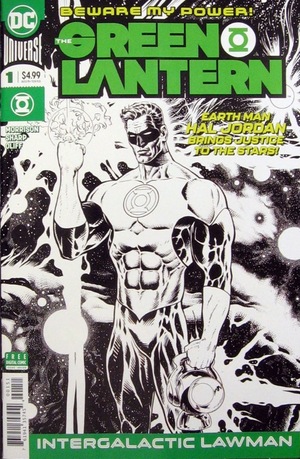 [Green Lantern (series 6) 1 (1st printing, variant B&W cover - Liam Sharp)]