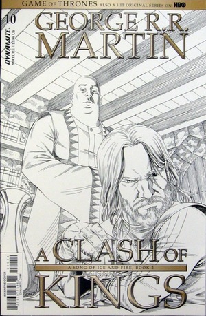 [Game of Thrones - A Clash of Kings #10 (Cover C - Mike Miller B&W Incentive)]