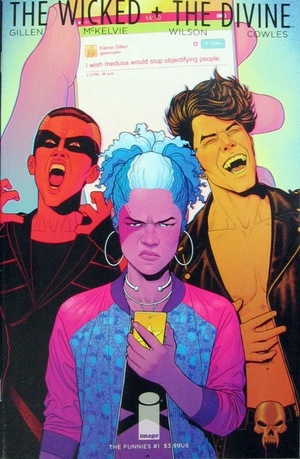 [Wicked + The Divine - The Funnies #1 (Cover A - Jamie McKelvie)]