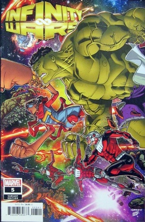 [Infinity Wars No. 5 (variant connecting cover - Javier Garron)]