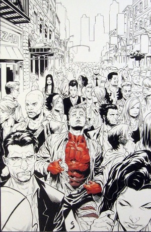 [Marvel Knights 20th No. 1 (1st printing, variant Local Comic Shop Day 2018 cover - Geoff Shaw B&W)]