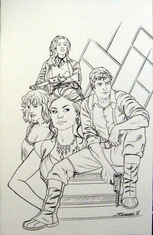 [Firefly #1 (1st printing, variant cover - Joe Quinones B&W)]