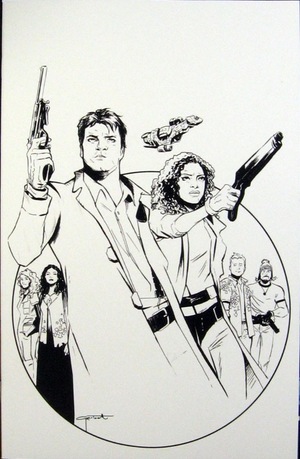 [Firefly #1 (1st printing, variant cover - Lee Garbett B&W)]