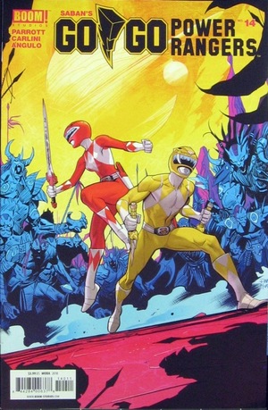 [Go Go Power Rangers #14 (regular cover - Dan Mora)]