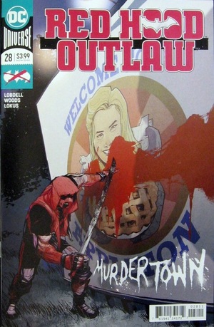 [Red Hood - Outlaw 28 (standard cover - Pete Woods)]