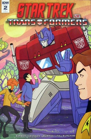 [Star Trek Vs. Transformers #2 (Retailer Incentive Cover - Derek Charm)]