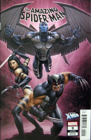 [Amazing Spider-Man (series 5) No. 9 (1st printing, variant Uncanny X-Men cover - Clayton Crain)]