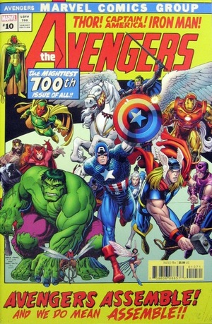 [Avengers (series 7) No. 10 (1st printing, variant cover - Arthur Adams)]