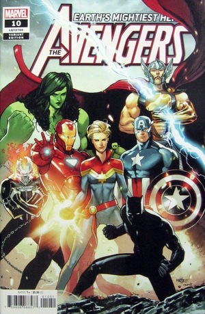 [Avengers (series 7) No. 10 (1st printing, variant cover - David Marquez)]