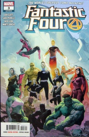 [Fantastic Four (series 6) No. 3 (1st printing, standard cover - Esad Ribic)]