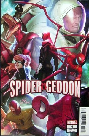 [Spider-Geddon No. 4 (1st printing, variant connecting cover - In-Hyuk Lee)]