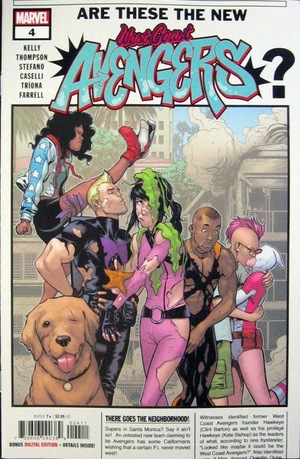 [West Coast Avengers (series 3) No. 4 (standard cover - Stefano Caselli)]