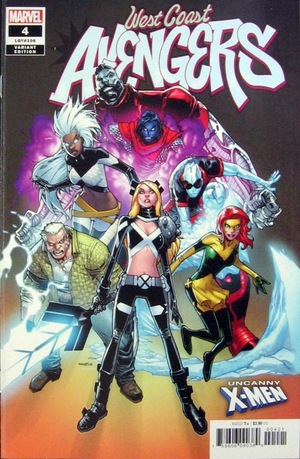 [West Coast Avengers (series 3) No. 4 (variant Uncanny X-Men cover - Humberto Ramos)]