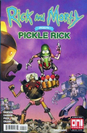 [Rick and Morty Presents #4: Pickle Rick (regular cover - CJ Cannon)]