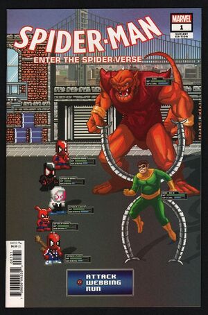 [Spider-Man: Enter the Spider-Verse No. 1 (variant 8-bit cover - Matthew Waite)]