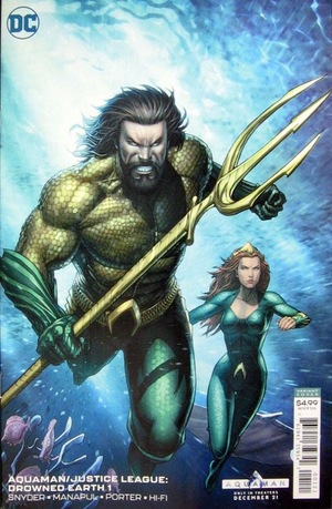 [Aquaman / Justice League: Drowned Earth 1 (variant cover - Dale Keown)]