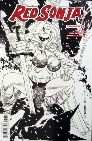 [Red Sonja (series 7) Issue #23 (Cover G - David Williams B&W Incentive)]