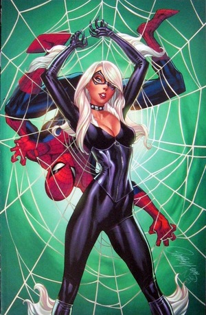[Amazing Spider-Man (series 5) No. 10 (1st printing, variant Black Cat virgin cover - J. Scott Campbell)]