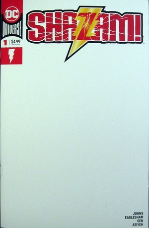[Shazam! (series 3) 1 (1st printing, variant blank cover)]