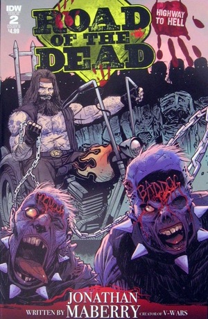 [Road of the Dead - Highway to Hell #2 (Cover B - Drew Moss)]