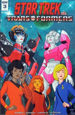 [Star Trek Vs. Transformers #3 (Retailer Incentive Cover - Megan Levens)]