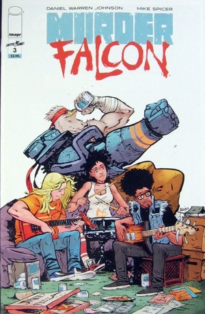 [Murder Falcon #3 (regular cover - Daniel Warren Johnson)]