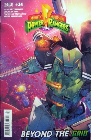 [Mighty Morphin Power Rangers #34 (regular cover - Jamal Campbell)]
