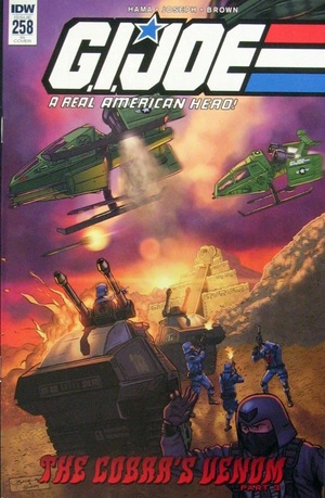 [G.I. Joe: A Real American Hero #258 (Retailer Incentive Cover - Jamie Sullivan)]