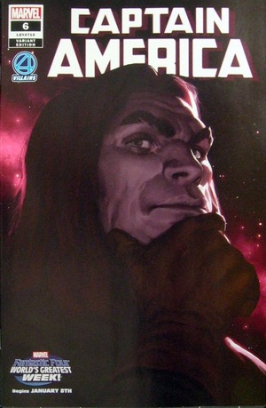 [Captain America (series 9) No. 6 (1st printing, variant Fantastic Four Villains cover - Marko Djurdjevic)]