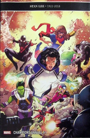 [Champions Annual (series 2) No. 1 (standard cover - R.B. Silva)]