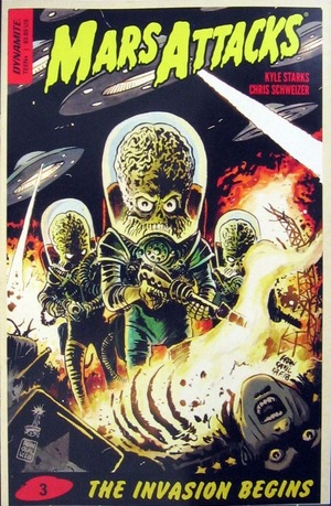 [Mars Attacks (series 4) #3 (Cover A - Francesco Francavilla)]