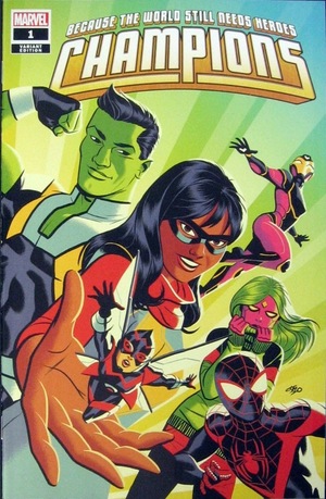 [Champions (series 5) No. 1 (variant cover - Michael Cho)]