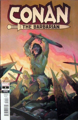 [Conan the Barbarian (series 4) No. 1 (1st printing, variant cover - Esad Ribic)]