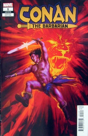 [Conan the Barbarian (series 4) No. 1 (1st printing, variant cover - Kirbi Fagan)]