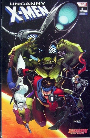 [Uncanny X-Men (series 5) No. 8 (1st printing, variant Guardians of the Galaxy cover - David Marquez)]