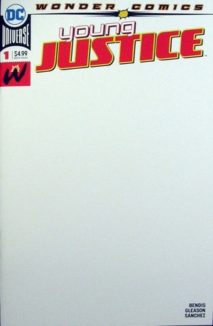 [Young Justice (series 3) 1 (1st printing, variant blank cover)]